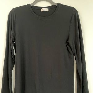 Babaton black long sleeved shirt